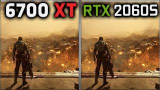 RX 6700 XT vs RTX 2060 SUPER Benchmark – 59 Tests