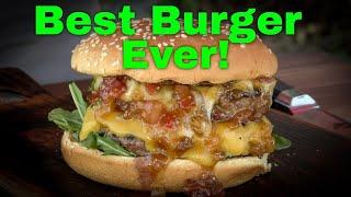 Junebug Double Bacon Cheeseburger Recipe  The Best Cheeseburger Ever