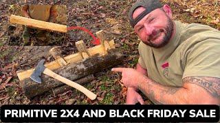 Corporals Corner Mid-Week Video #27 Making Primitive Lumber From The Landscape