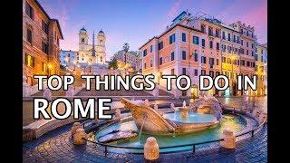 Top Things To Do in Rome Italy  4K