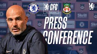 MARESCA & JAMES Press Conference  Chelsea vs Wrexham  Pre-match  230724  Chelsea FC