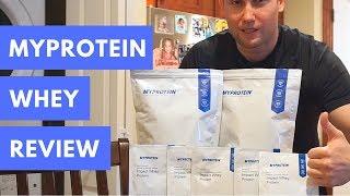 MYPROTEIN Whey Flavors Review