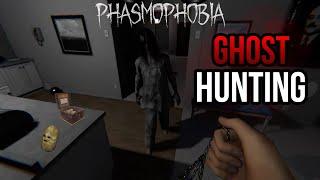 Phasmophobia - Solo GHOST hunting in 6 tanglewood drive