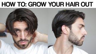 HOW TO GROW YOUR HAIR OUT  Get Past the Awkward Stage  Mens Hair