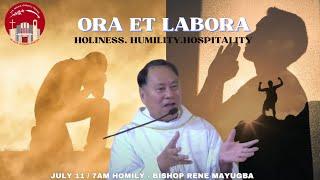 July 11 homily by Bishop Rene Mayugba DD