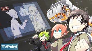 How TriF Studio made Mechanical Arms anime  TVPaint interview