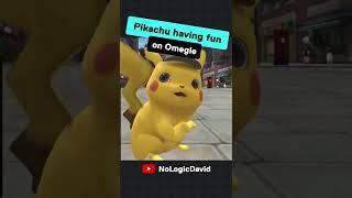 PIKACHU TWERKING ON OMEGLE??  #Shorts