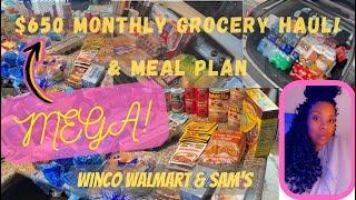 *MEGA* *MAY* MONTHLY GROCERY HAUL Il UTAH FAMILY OF 7 ON A BUDGET Il WALMART WINCO & SAM’S