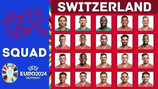 SWITZERLAND Squad UEFA EURO 2024 Qualifiers  November 2023  FootWorld