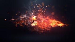 Fire Logo Intro After Effects template