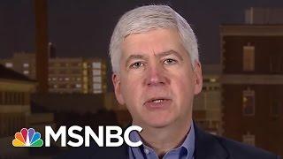 Michigan Gov. Rick Snyder On Flint Water Crisis Environmental Racism Claims  Morning Joe  MSNBC