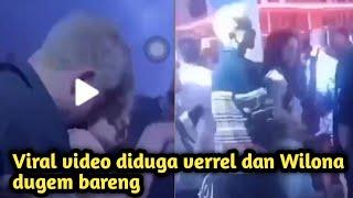 viral video ditiktok Diduga verrel bramasta peluk mesra Natasha Wilona ditempat dugem
