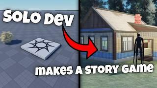 I Made a Story Game In Roblox Studio