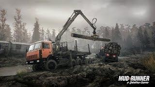 Дальнобойщики в грязи. SpinTires mudRunner.