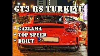PORSCHE GT3 RS TÜRKİYE - TOP SPEED DRİFT  GAZLAMA 329 KM