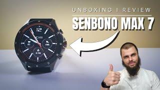 SENBONO MAX 7 Smartwatch IP68 Waterproof Bluetooth Calling Unboxing & Review