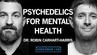Dr. Robin Carhart-Harris The Science of Psychedelics for Mental Health  Huberman Lab Podcast