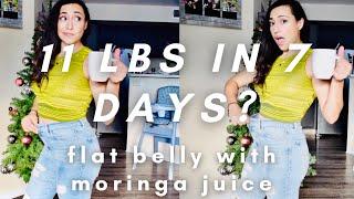 FLAT BELLY IN 7 DAYS WITH MORINGA POWDER DEBUNKING lose 5KG IN 7 DAYS W MORINGA juice