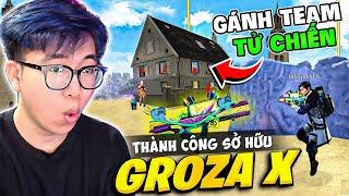 BI HUỲNH ĐÃ SỞ HỮU GROZA ĐỊA CHẤN  LV 7 VÀ HÀNH TRÌNH LEO RANK TỬ CHIẾN ĐẦY NƯỚC MẮT