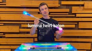 how to  lumina twirl baton