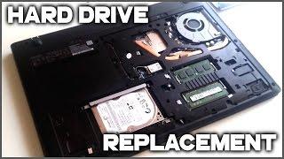 Lenovo IdeaPad G50-45 - How to Upgrade HDD to SSD