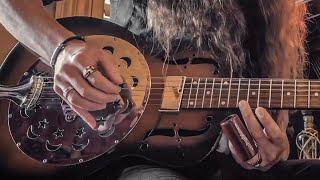 “SON OF A WITCH”  DARK SWAMP BLUES on the Dobro Duolian Resonator Guitar