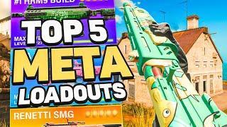 TOP 5 NEW META LOADOUTS for WARZONE SEASON 4 RELOADED