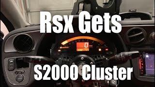 RSX Gets S2000 Cluster Part 1 Plug n Play DIY