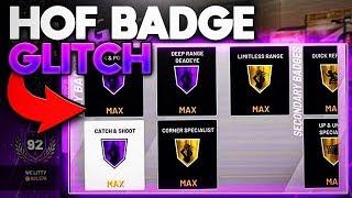 NBA 2K19 INSTANT HOF BADGE GLITCH FULL TUTORIAL MAX BADGES IN 2 HOURS NBA 2K19