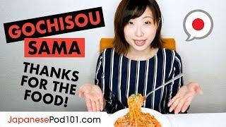 When to say “Gochisou sama”? Thanks for the food in Japanese