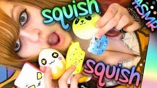 ASMR SQUiSH SQUiSH  KAWAii  Crinkle Tingles Kawaii Food Fruit Plastic Squishy Cute 