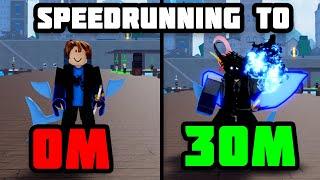 Speedrunning to 30M  Bounty Pt.1  Blox Fruits