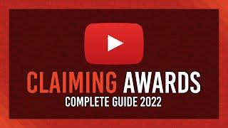 Claiming YouTube Awards 100K Play Button Claim Guide  2024