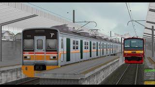 OpenBVE - KAI Commuter Loop Line Nambo - Depok - Toyo Rapid 1000 Series