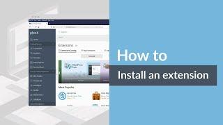 How to install an extension in Plesk Plesk Tips and Tricks - Series II