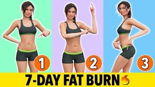 7-Day No Repeat Fat Burn Low Impact Full Body Transformation