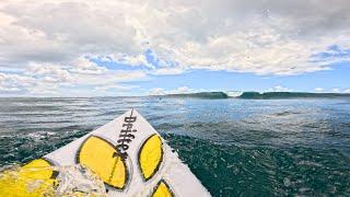 Surfing Geger Beach with Sharp Eye #77 Board Test Adventure