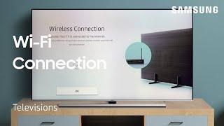 How to connect your TV to a Wi-Fi Network  Samsung US