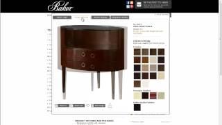 Baker Furniture Website - Finding Product Information