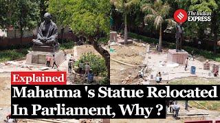 All About Mahatma Gandhi BR Ambedkar Statue Relocation Row