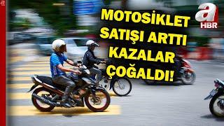 B sınıfı ehliyette 125 CC motosiklet izni Motosiklet satışı arttı kazalar çoğaldı  A Haber