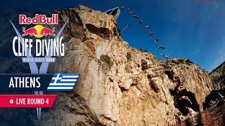 Cliff Diving in Athens Greece  ROUND 4  Red Bull Cliff Diving World Series 2024