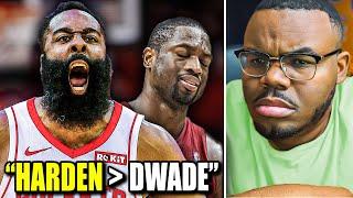 DWADE was NEVER on James Hardens level in his NBA career