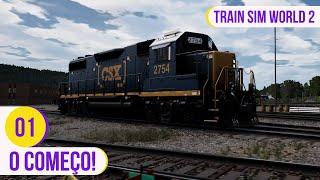 4K - Simulador de trem para PS4 e Xbox One  Train Sim World 2 Ep. 01