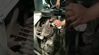 changing oil in air brake cylinder of wag 7