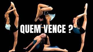 Bailarinas tentando ser ginastas- Desafio de Flexibilidade