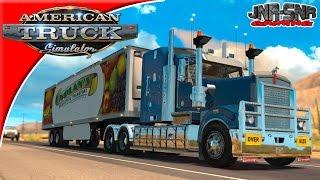 American Truck Simulator Kenworth T908 JNR-SNR Transport Garage