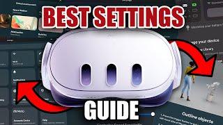 Quest 3 Settings Tips & Tricks You NEED to Know