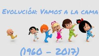 EVOLUCIÓN VAMOS A LA CAMA 1960 - 2017  Cleo & Cuquín - Familia Telerín Español Latino