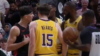 LBJ TRIED TO FIGHT TYLER HERRO AFTER CLEAR DISREPESCT LAUGH TOWARDS HIM